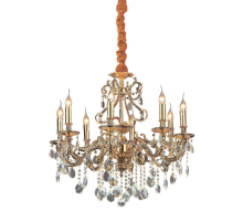 Подвесная люстра Ideal Lux Gioconda SP8 Oro 060514