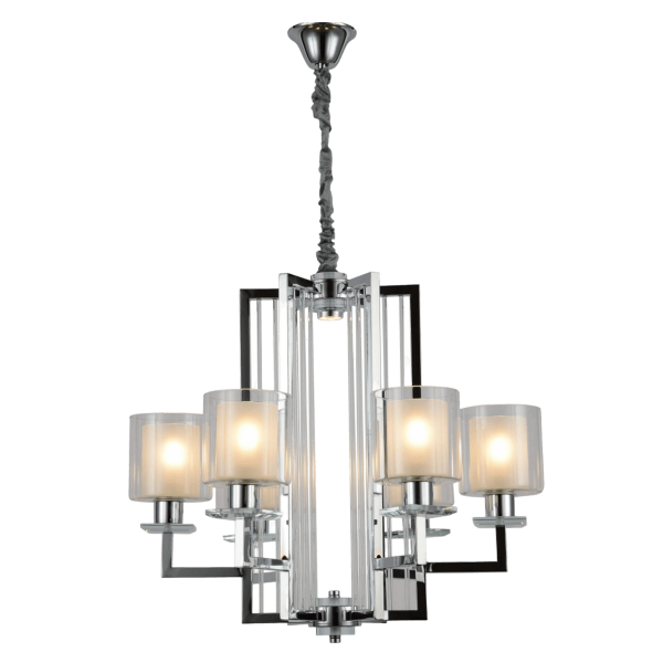 Подвесная люстра Lumina Deco Manhattan LDP 8012-6 CHR