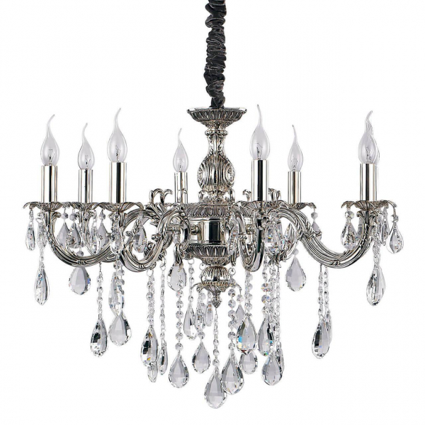 Подвесная люстра Ideal Lux Impero SP8 014395 Подвесная люстра Ideal Lux Impero SP8 014395