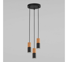 Подвесная люстра TK Lighting 6310 Elit Black Wood