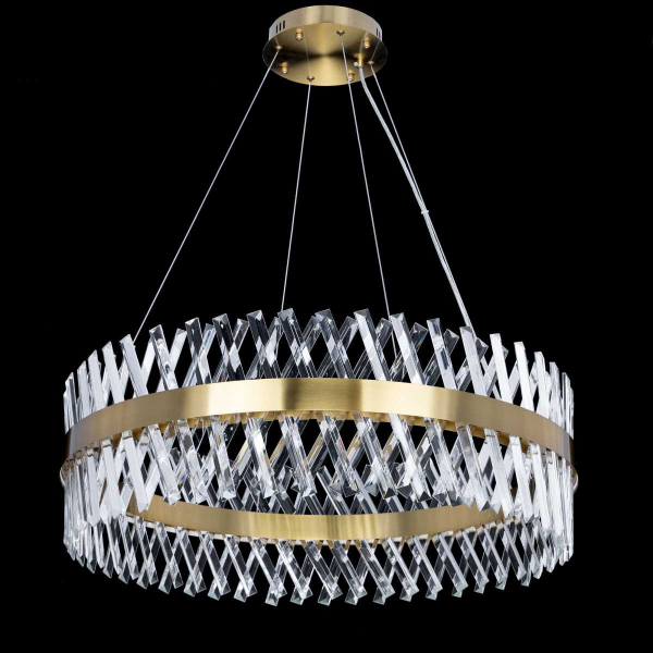 Подвесная светодиодная люстра Citilux Ричард бронза CL336083