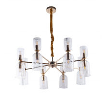 Подвесная люстра Arte Lamp CHARM A1623LM-16GO