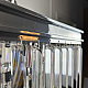 Подвесная люстра Imperium Loft Rh 1920S Odeon Clear Glass Fringe Chrome 228792-22