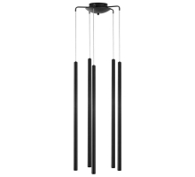 L5T747347 Люстра TUBO LED 25W 1600LM 25G ЧЕРНЫЙ 4000K