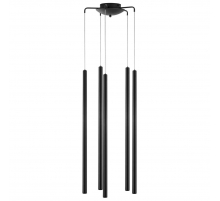 L5T747347 Люстра TUBO LED 25W 1600LM 25G ЧЕРНЫЙ 4000K