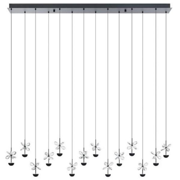 Подвесная светодиодная люстра Eglo Pianopoli 2 390316 Подвесная светодиодная люстра Eglo Pianopoli 2 390316