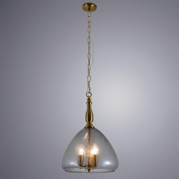 Подвесная люстра Arte Lamp Bell A7772SP-3PB Подвесная люстра Arte Lamp Bell A7772SP-3PB