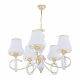 Подвесная люстра Arte Milano Florentia-2387 302387/5 Wh/Gd
