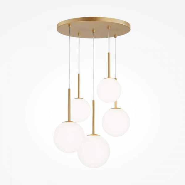 Подвесная люстра Maytoni Basic form MOD321PL-05G1 Подвесная люстра Maytoni Basic form MOD321PL-05G1