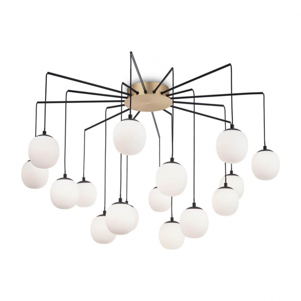 Подвесная люстра Ideal Lux Rhapsody SP16 236964 Подвесная люстра Ideal Lux Rhapsody SP16 236964