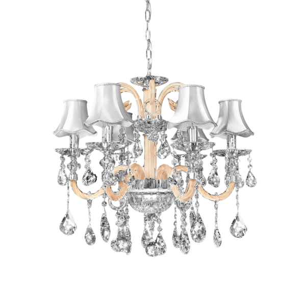 Подвесная люстра Lumina Deco Denica LDP 66249-6 WT