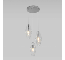 Подвесная люстра Eurosvet Prism 50236/3 прозрачный