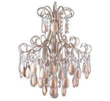 Подвесная люстра Crystal Lux Sevilia SP4 Gold