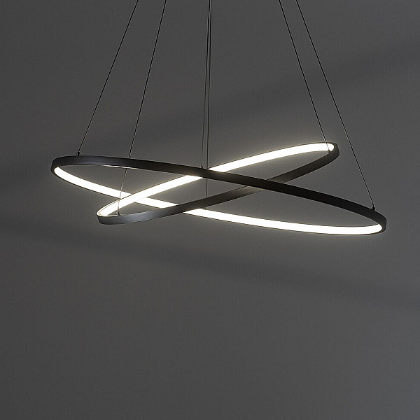 Подвесная люстра Nowodvorski Circolo Led Black 10864