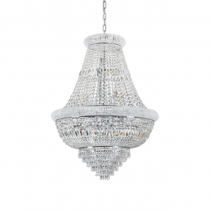 Подвесная люстра Ideal Lux Dubai SP24 Cromo 243597