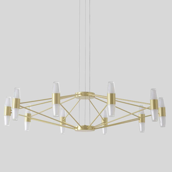 Подвесная люстра Crystal Lux DOROTEA SP10 GOLD Подвесная люстра Crystal Lux DOROTEA SP10 GOLD