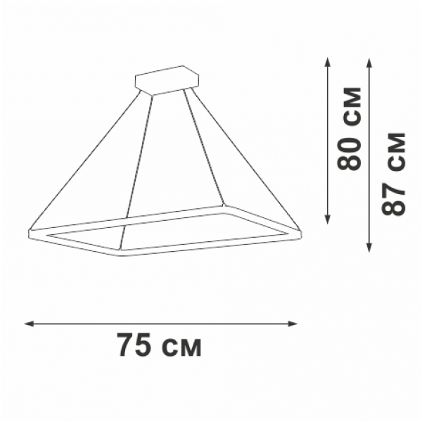 Люстра Vitaluce V2506DT-0/1S Люстра Vitaluce V2506DT-0/1S