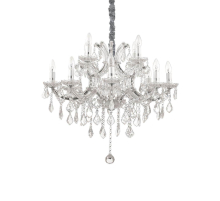 Подвесная люстра Ideal Lux Napoleon SP12 Cromo 167251