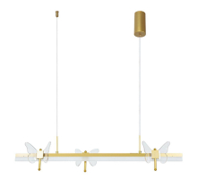 Подвесная светодиодная люстра Arte Lamp Darcy A2187SP-1GO