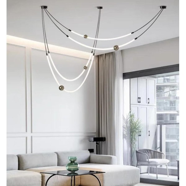 Люстра подвесная Alfa Light F0324-17