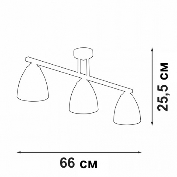 Люстра Vitaluce V49790-0/3PL Люстра Vitaluce V49790-0/3PL
