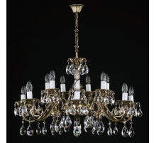 Подвесная люстра Artglass VIktorie Brass Antique CE