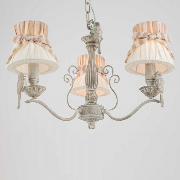 Подвесная люстра Maytoni Bird ARM013-03-W Подвесная люстра Maytoni Bird ARM013-03-W