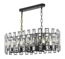 Подвесная люстра Lumina Deco Florina LDP 7041-700-PR BK