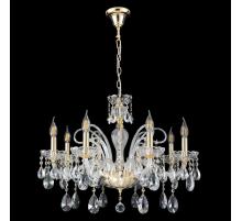 Подвесная люстра Crystal Lux MONICA SP8 GOLD