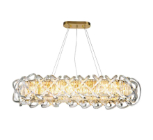 Подвесная люстра Indigo BRACCIA 12007/12PL Gold V000400