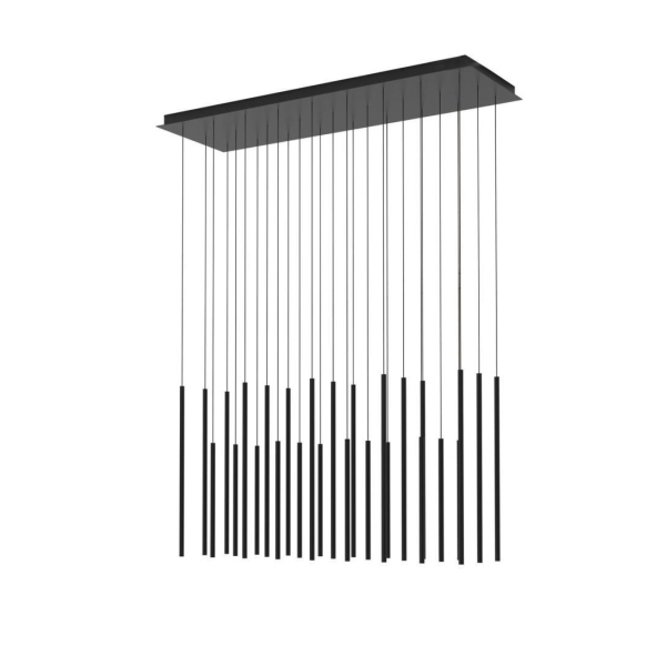 Люстра подвесная Alfa Light F3924-03 black 54W 120*40*H 150