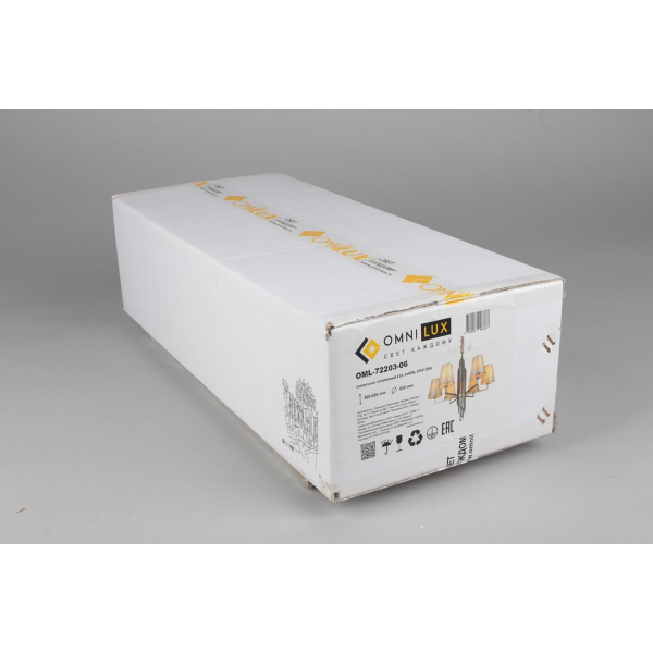 Подвесная люстра Omnilux Porlezza OML-72203-06 Подвесная люстра Omnilux Porlezza OML-72203-06