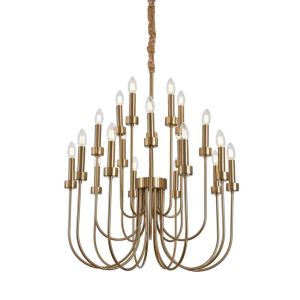 Люстра подвесная Alfa Light F1124-15 D650*H950 COPPER