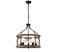 Подвесная люстра Indigo Camino 10017/5P Black V000206