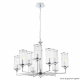 Подвесная люстра Crystal Lux Gloria SP9 Chrome