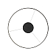 Подвесная люстра Nowodvorski Circolo Led M Black 10812