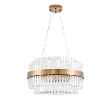 Подвесная светодиодная люстра Lumina Deco Ringletti LDP 8017-600 MD