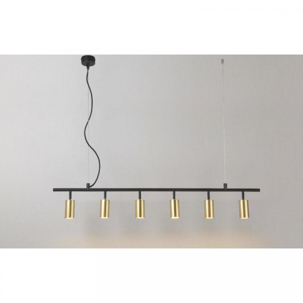 Подвесная люстра Crystal Lux CLT 015C6 L1200 BL-GO Подвесная люстра Crystal Lux CLT 015C6 L1200 BL-GO
