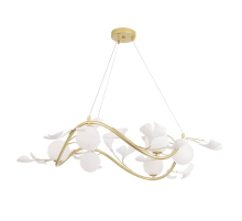 Подвесная люстра Crystal Lux Colibri SP6 Gold