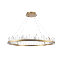 Подвесная светодиодная люстра Maytoni Gletscher H186-PL-01-61W-BS