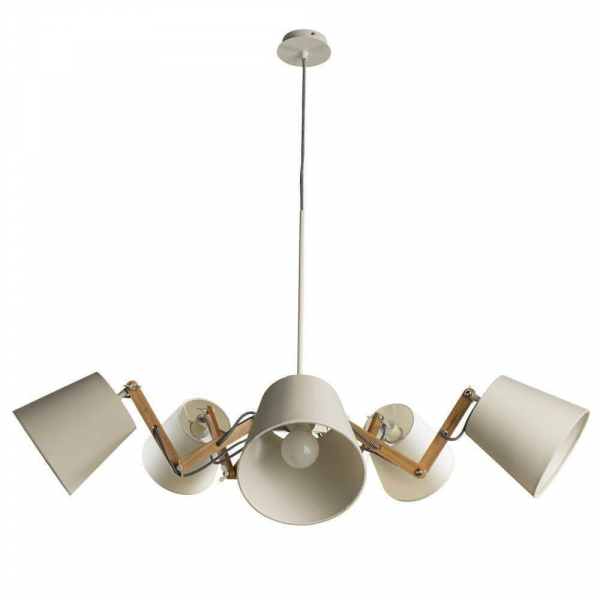Подвесная люстра Arte Lamp Pinoccio A5700LM-5WH Подвесная люстра Arte Lamp Pinoccio A5700LM-5WH