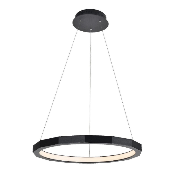 Подвесная светодиодная люстра Gerhort G51248/1BK Подвесная светодиодная люстра Gerhort G51248/1BK