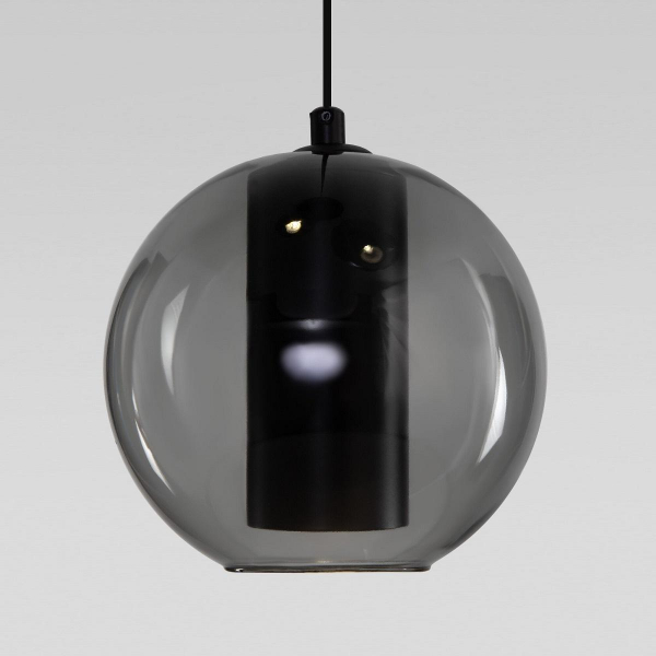 Подвесная светодиодная люстра Eurosvet Cobble 50258/3 LED дымчатый/бирюзовый Подвесная светодиодная люстра Eurosvet Cobble 50258/3 LED дымчатый/бирюзовый