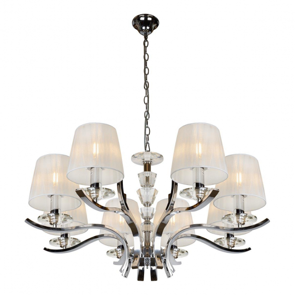 Подвесная люстра iLamp Omega RM5231/8CR Подвесная люстра iLamp Omega RM5231/8CR