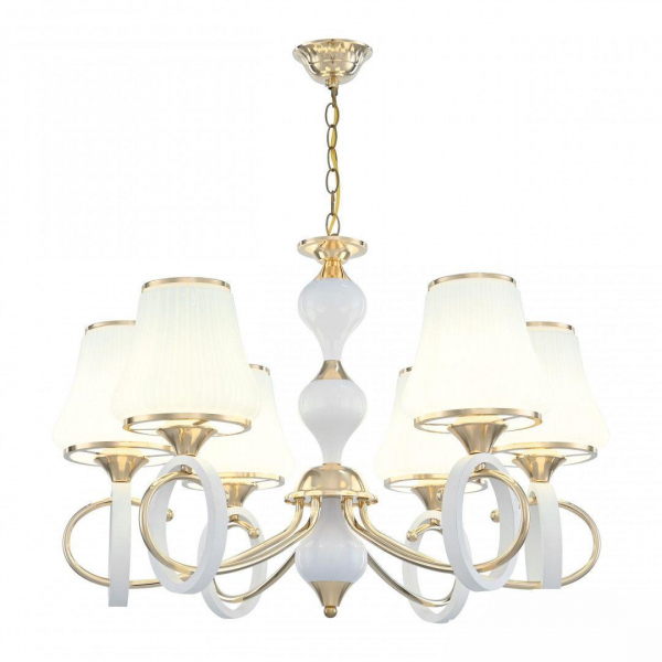 Подвесная люстра Arte Milano Florentia-2387 302387/6 Wh/Gd