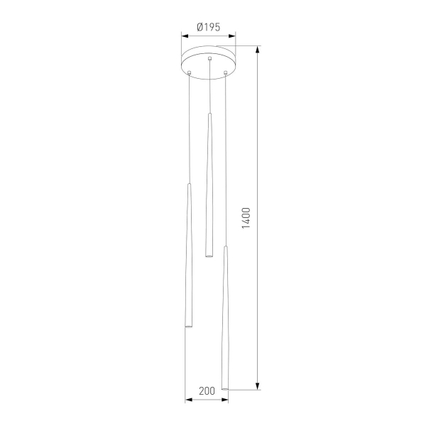 Подвесная люстра TK Lighting 10109 Piano Подвесная люстра TK Lighting 10109 Piano