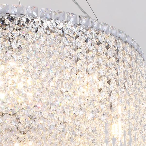 Подвесная люстра Illumico IL9017-500PZF-25 CH ELITE