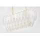 Подвесная люстра Lumina Deco Cavalini LDP 7040-800-PR F.GD