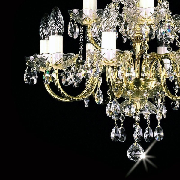 Подвесная люстра Artglass Adela XII. Full Cut CE Подвесная люстра Artglass Adela XII. Full Cut CE