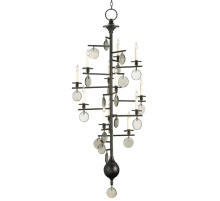 Люстра подвесная Alfa Light F1124-09 D750*1250 BK